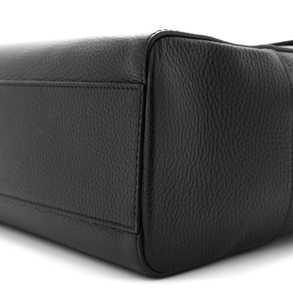 Gucci Dollar Calfskin GG Marmont Briefcase Black