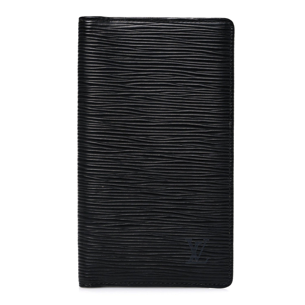 Louis Vuitton Epi Pocket Agenda Cover Black