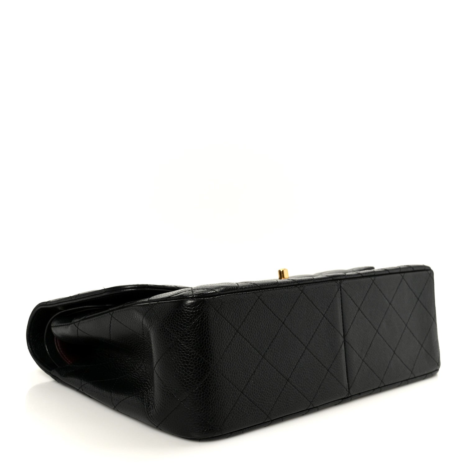 Chanel Caviar Quilted Jumbo Double Flap Black