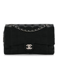 Chanel Nylon Square Quilted Flap Black