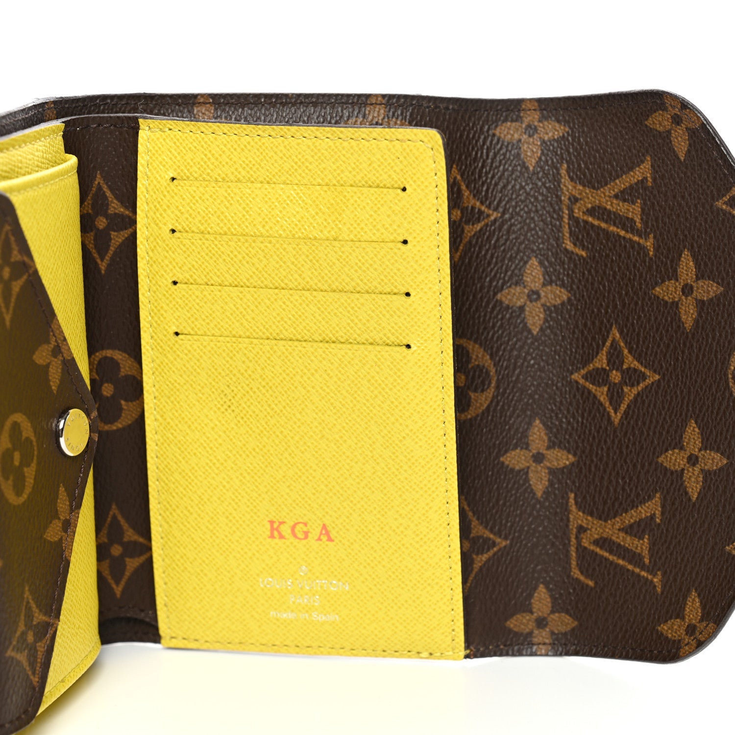 Louis Vuitton Epi Monogram Marie-Lou Compact Wallet Pistache