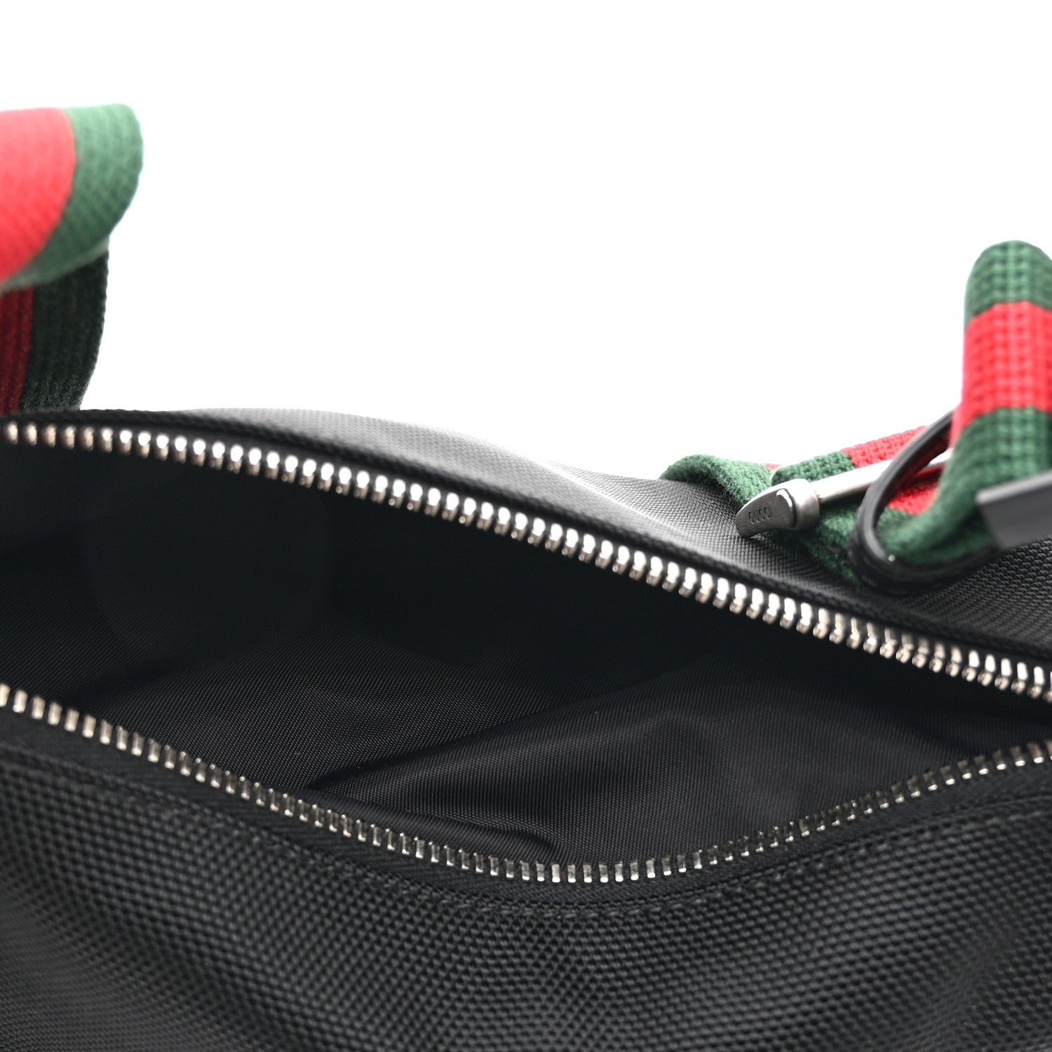 Gucci Techno Canvas Web Large Belt Bag Black