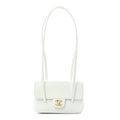 Chanel Shiny Caviar Mini Preppy Coco Shoulder Bag Light Blue
