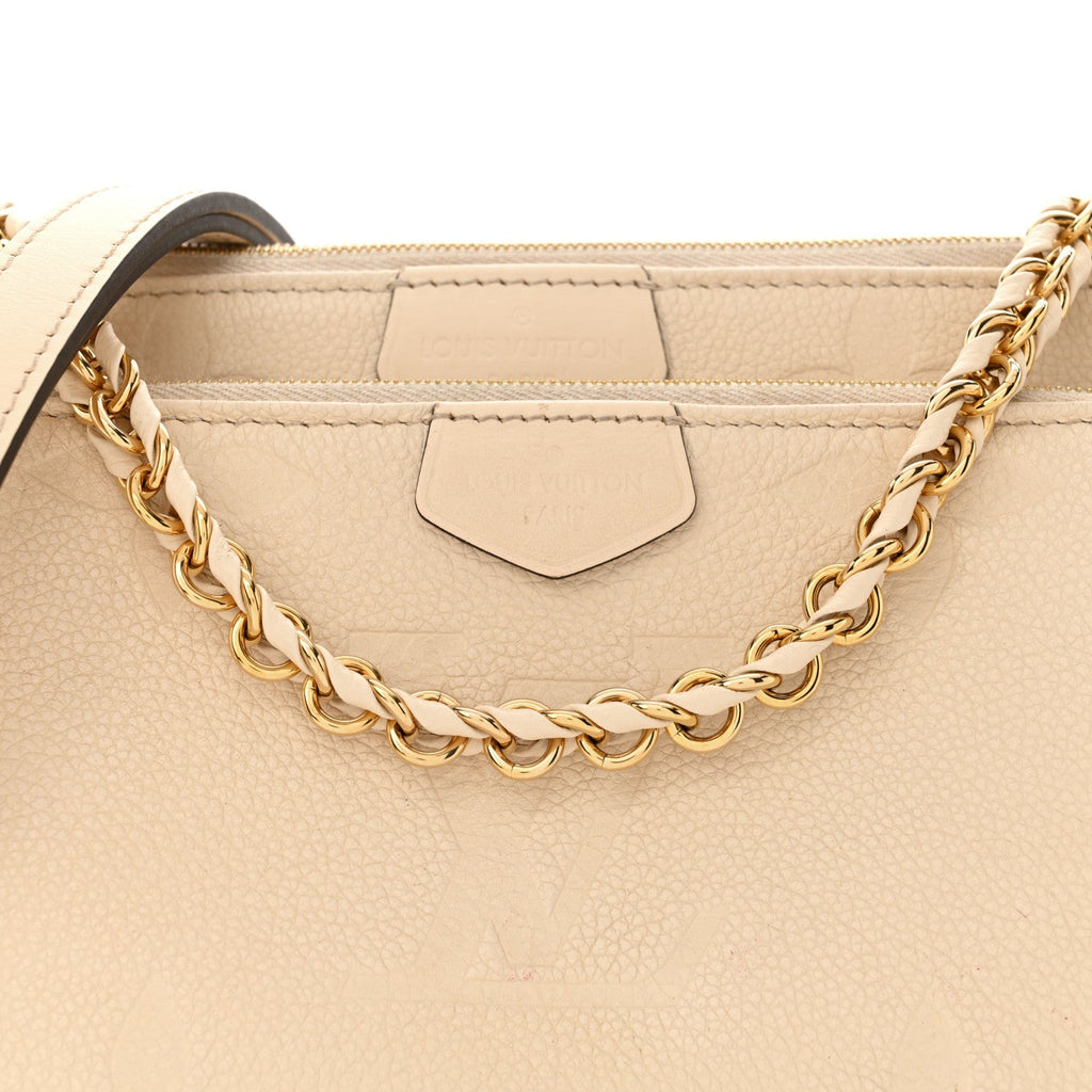 Louis Vuitton Empreinte Monogram Giant Multi Pochette Accessories Cream