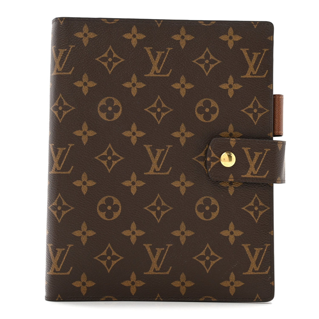 Louis Vuitton Monogram Large Ring Agenda Cover