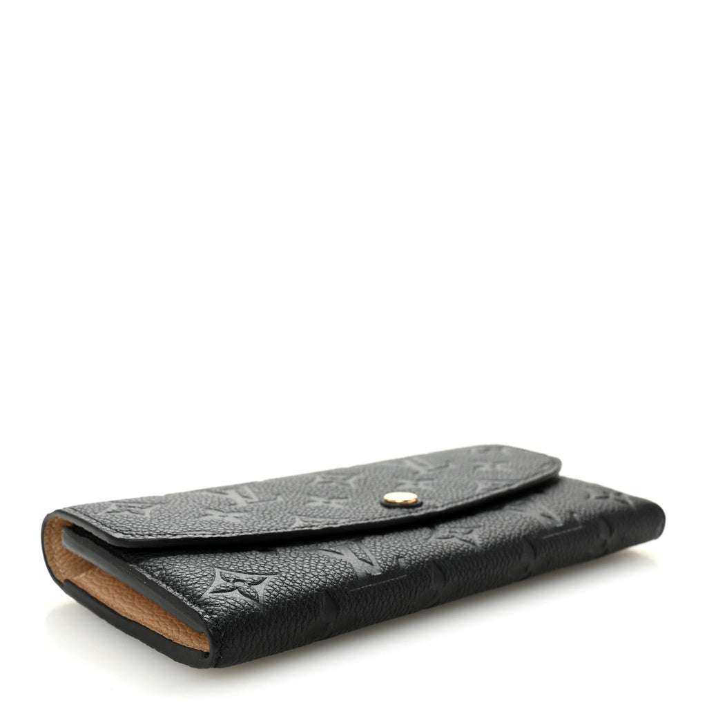 Louis Vuitton Empreinte Emilie Wallet Black Dune