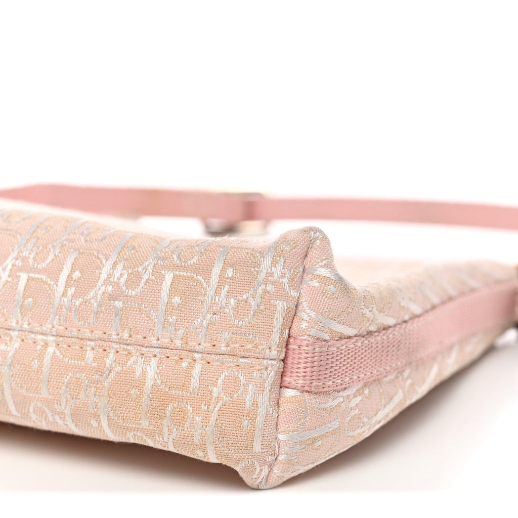 Christian Dior Monogram Shoulder Bag Pochette Pink