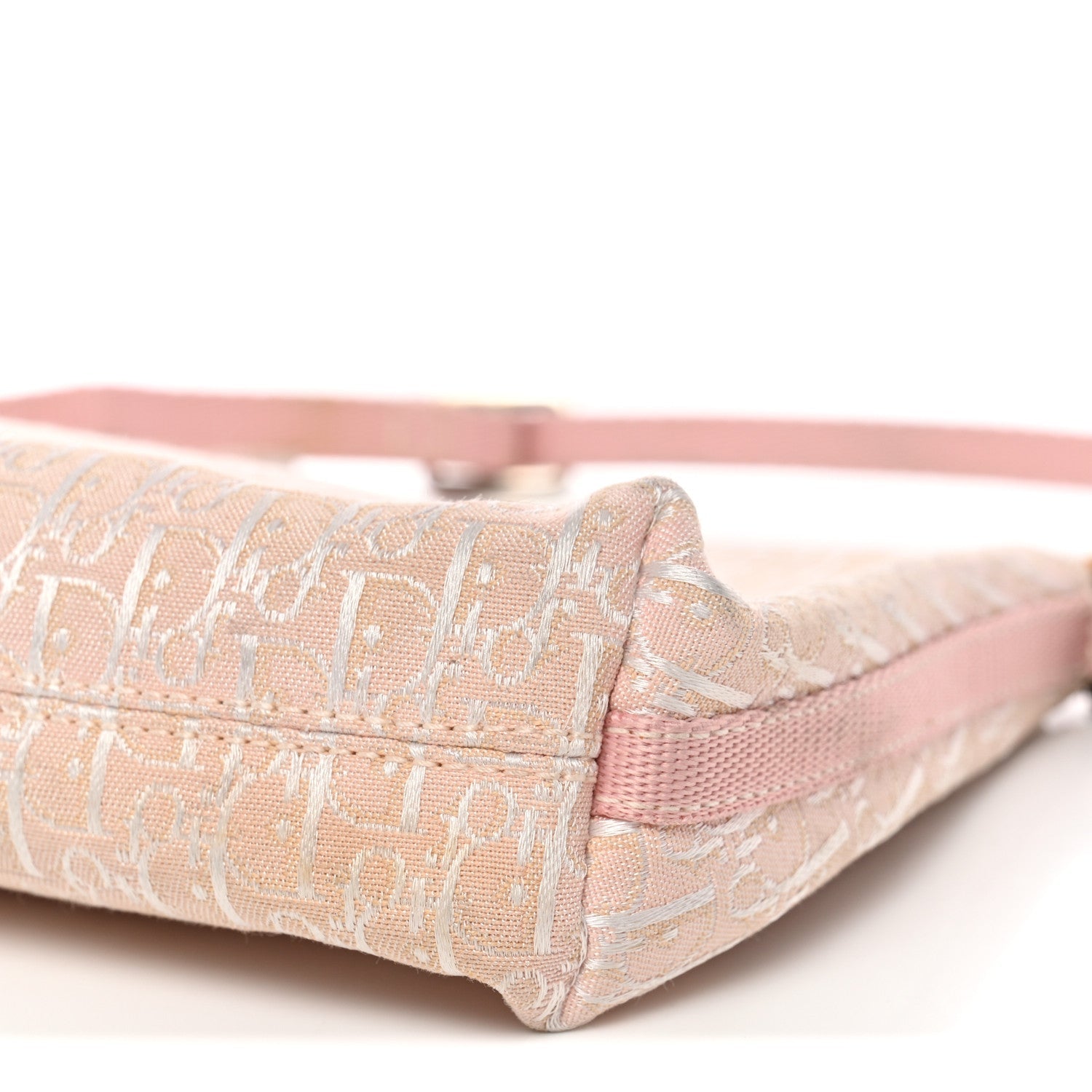 Christian Dior Monogram Shoulder Bag Pochette Pink