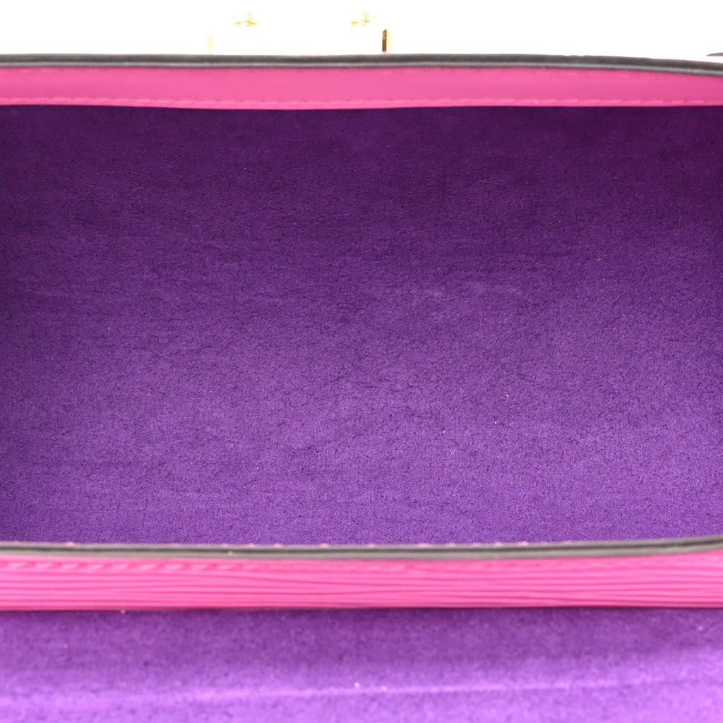 Louis Vuitton Epi Papillon Trunk Rose