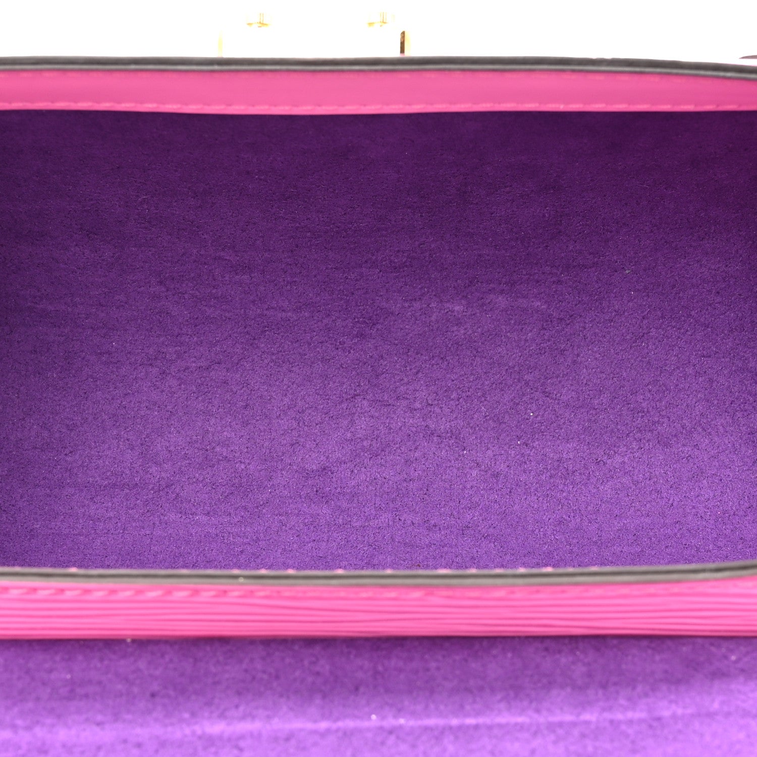 Louis Vuitton Epi Papillon Trunk Rose