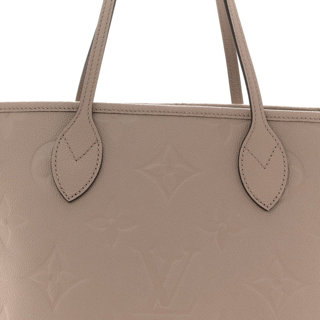 Louis Vuitton Empreinte Monogram Giant Neverfull MM Tourterelle