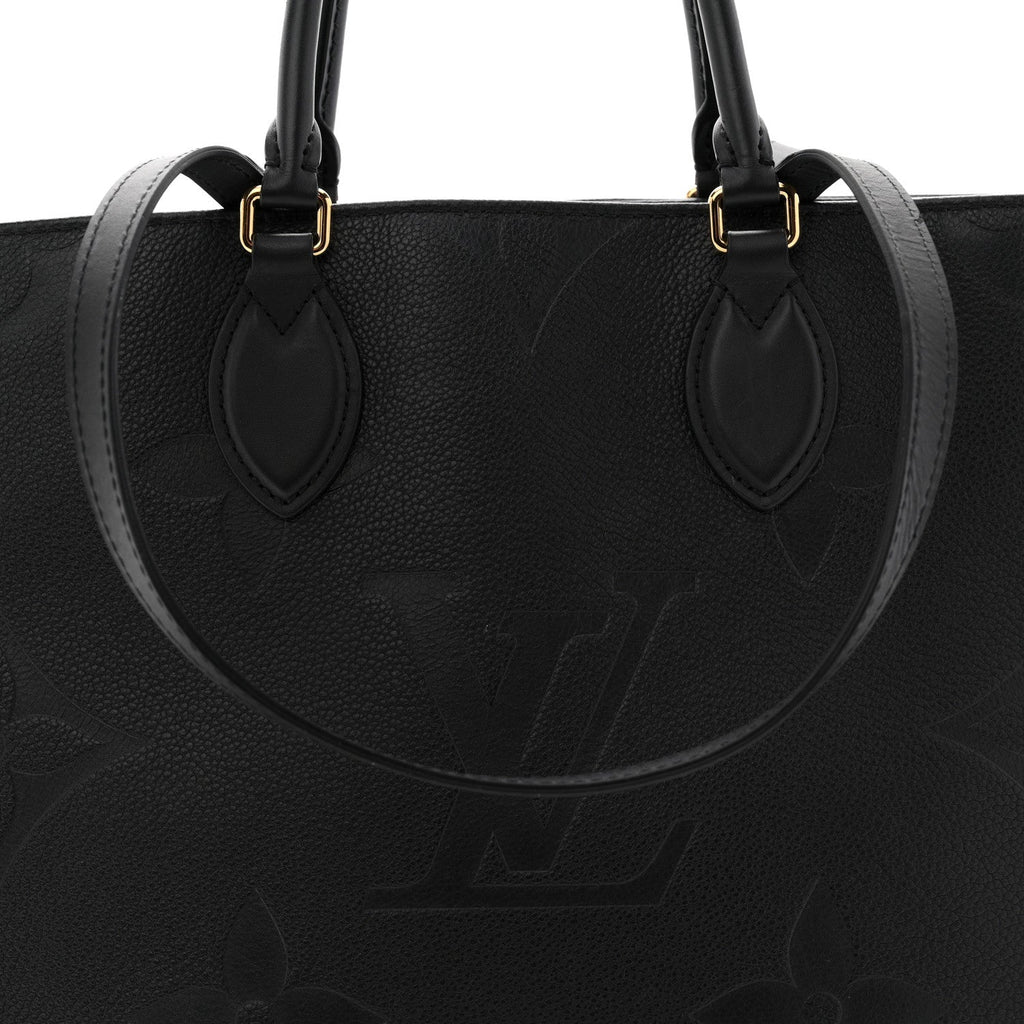 Louis Vuitton Empreinte Monogram Giant Onthego MM Black