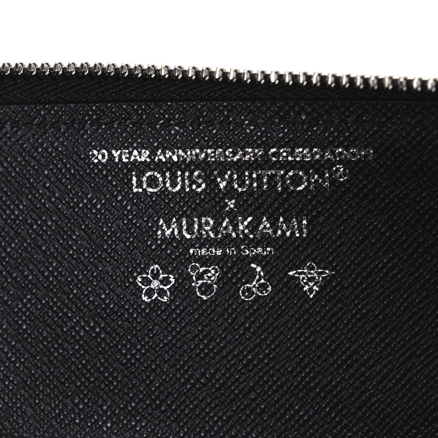 Louis Vuitton LV X TM Monogram Multicolor Charlotte Pencil Pouch Black