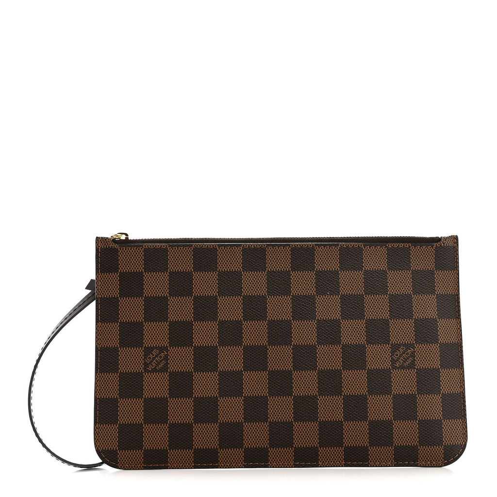 Louis Vuitton Damier Ebene Neverfull MM GM Pochette