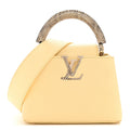 Louis Vuitton Taurillon Snakeskin Mini Capucines Banane