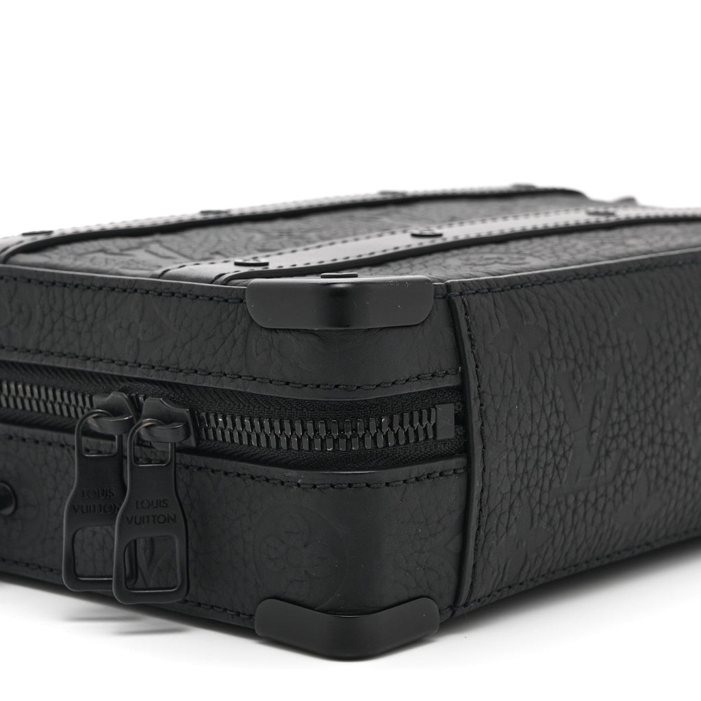 Louis Vuitton Taurillon Monogram Soft Trunk Black