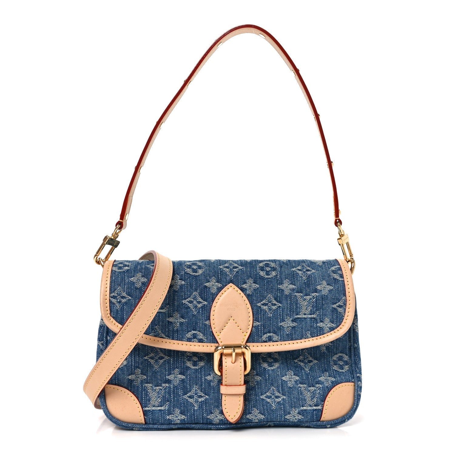 Louis Vuitton Monogram Denim Diane Blue
