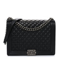 Chanel Caviar Quilted Large Boy Flap Black