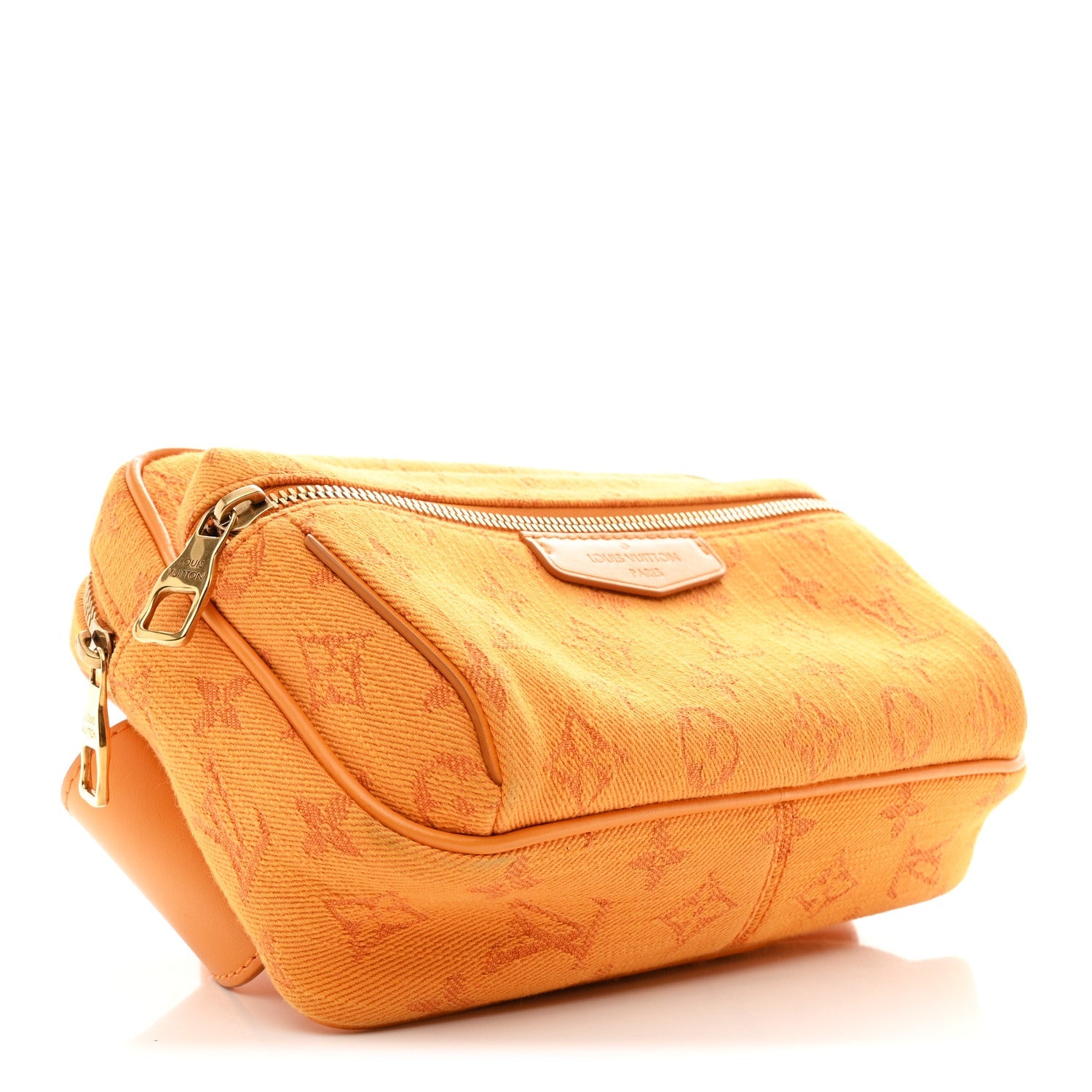 Louis Vuitton Denim Monogram Outdoor Bumbag Ocre