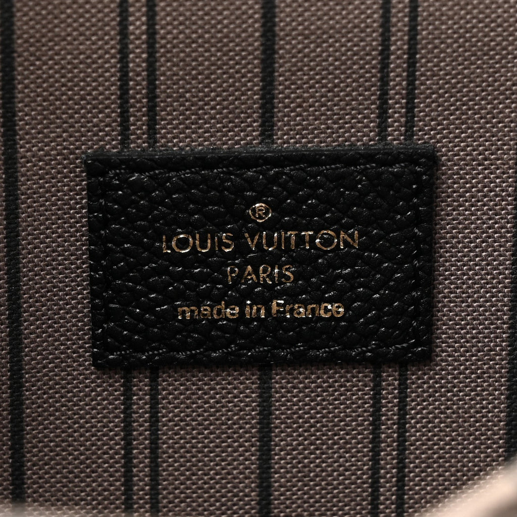 Louis Vuitton Empreinte Pochette Metis Black