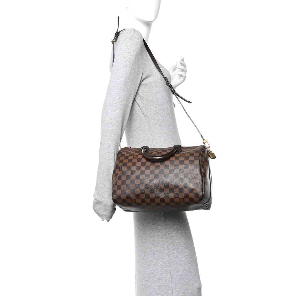 Louis Vuitton Damier Ebene Speedy Bandouliere 30