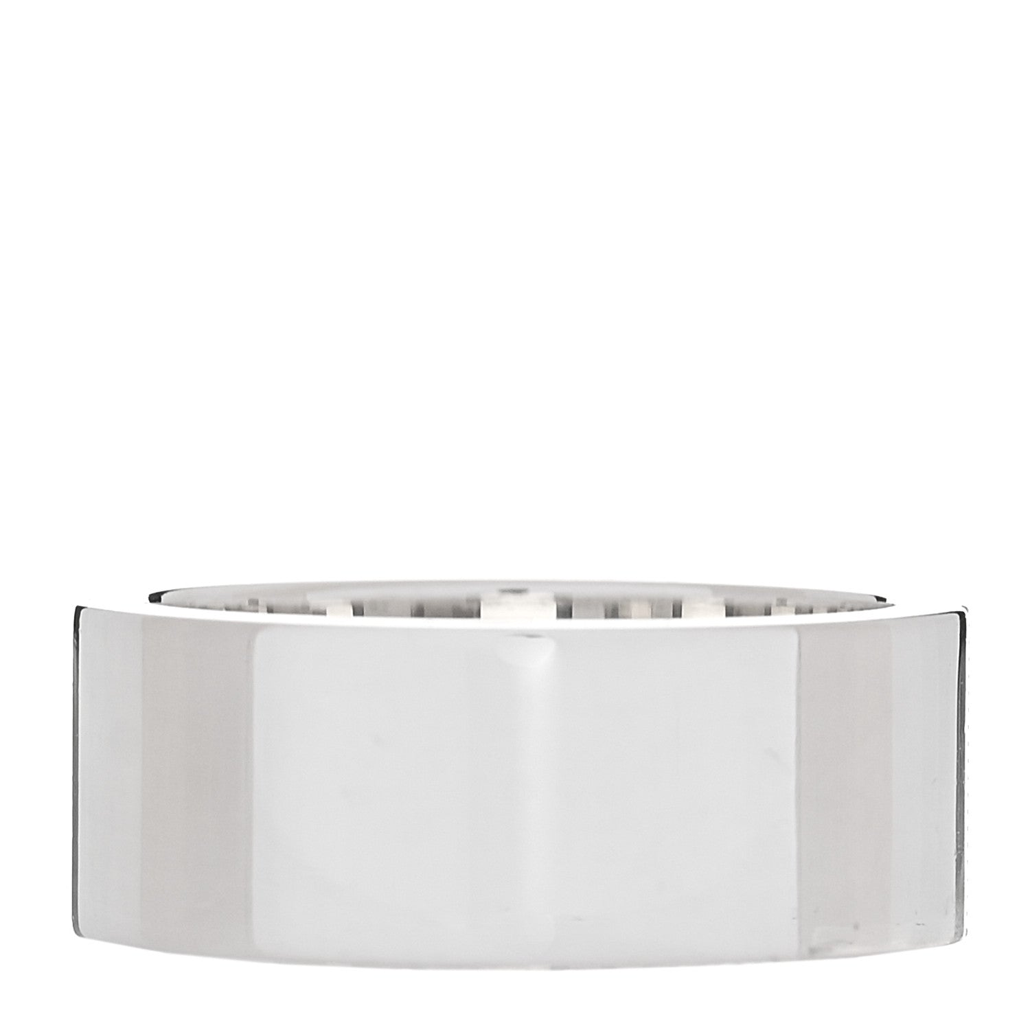 Gucci Sterling Silver G Cutout Ring 56 7.5