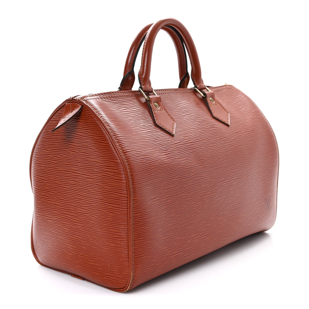 Louis Vuitton Epi Speedy 30 Kenyan Fawn