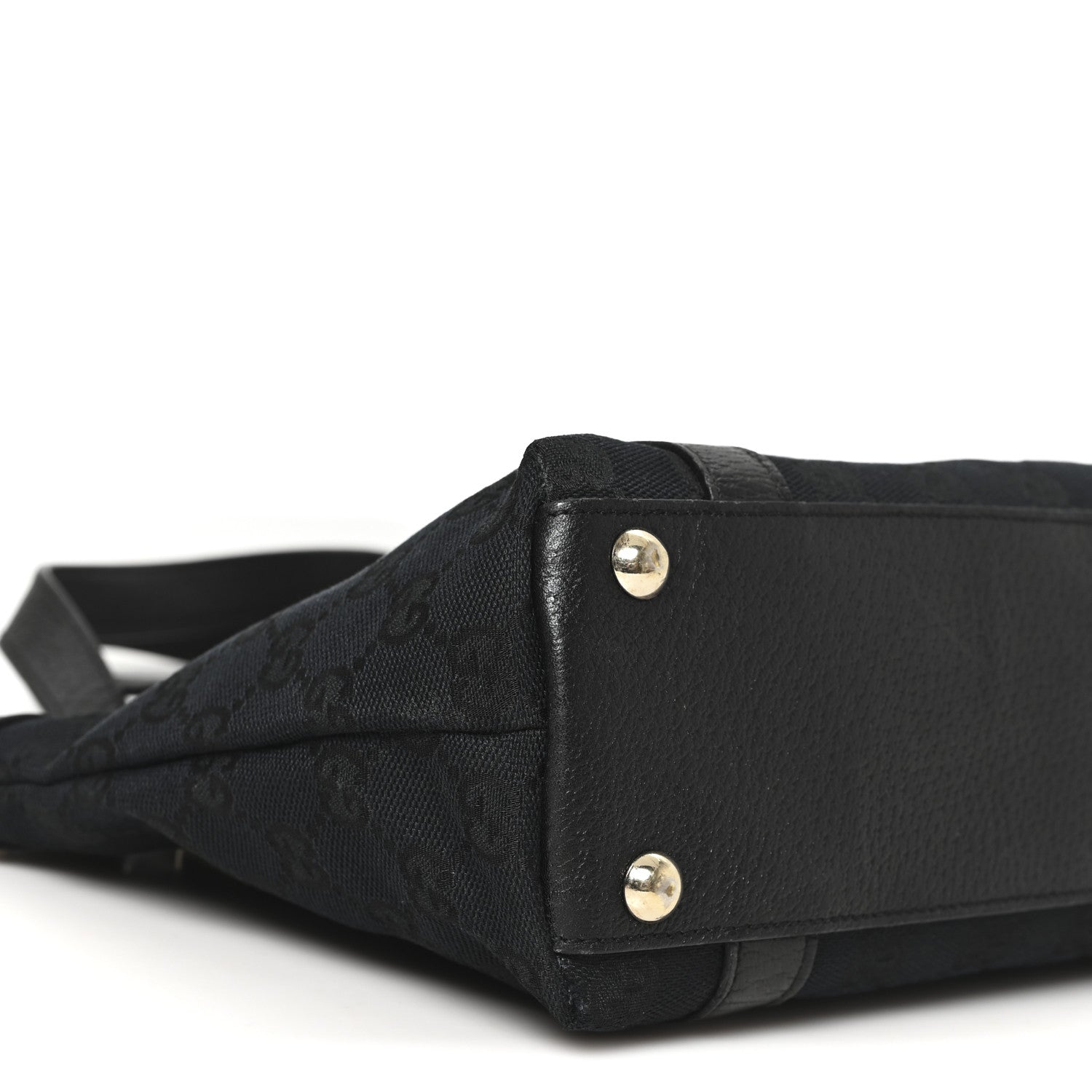 Gucci Monogram Small Abbey Tote Black