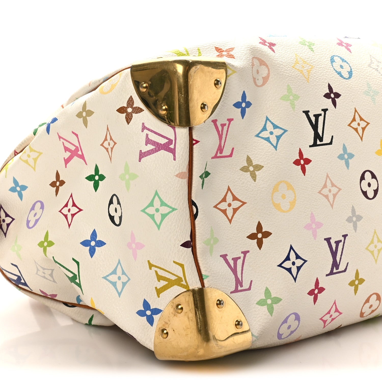 Louis Vuitton Monogram Multicolor Speedy 30 White