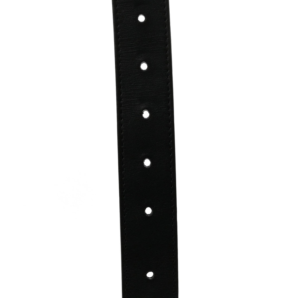 Gucci Calfskin Double G 30mm Belt 75 30 Black