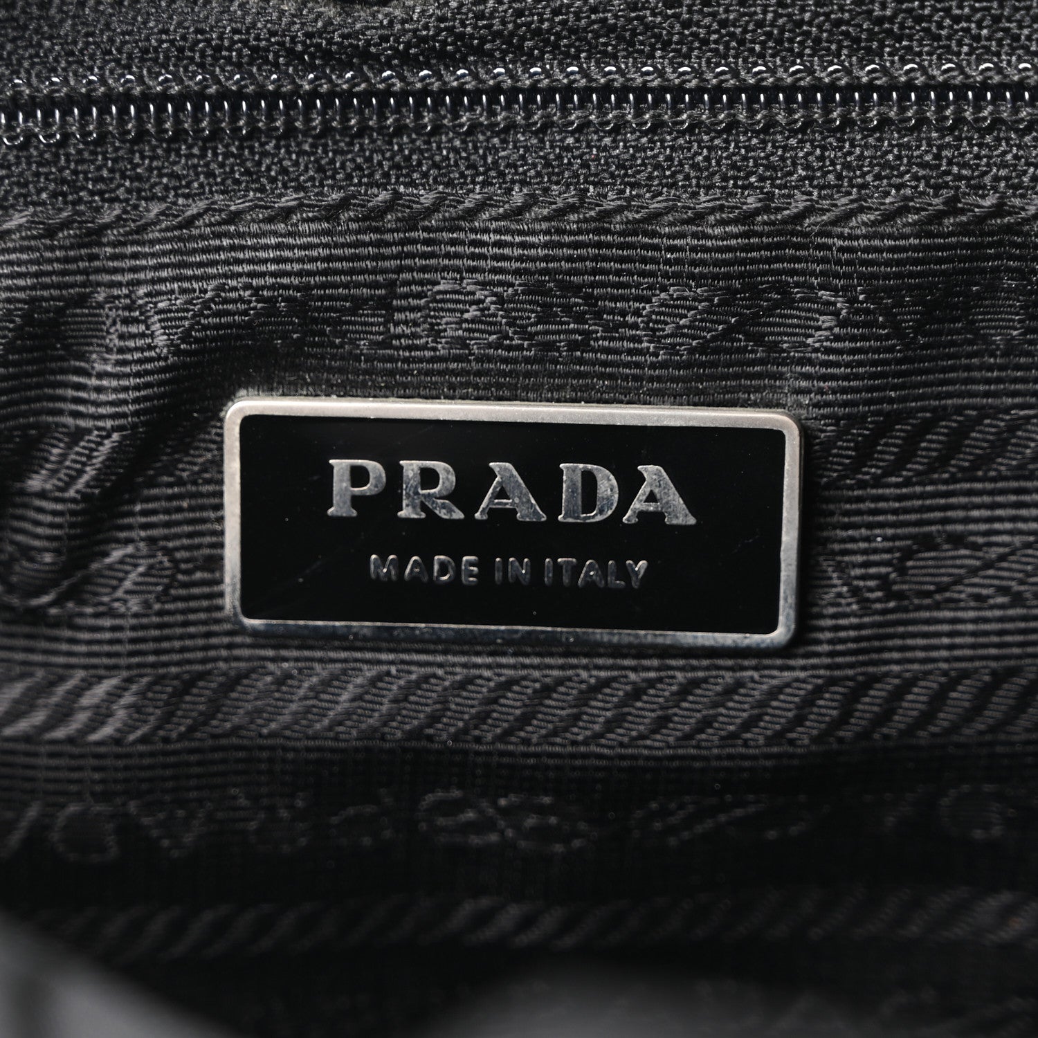 Prada Nylon Vela Small Backpack Black