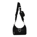 Prada Nylon Re-Edition 2005 Shoulder Bag Black