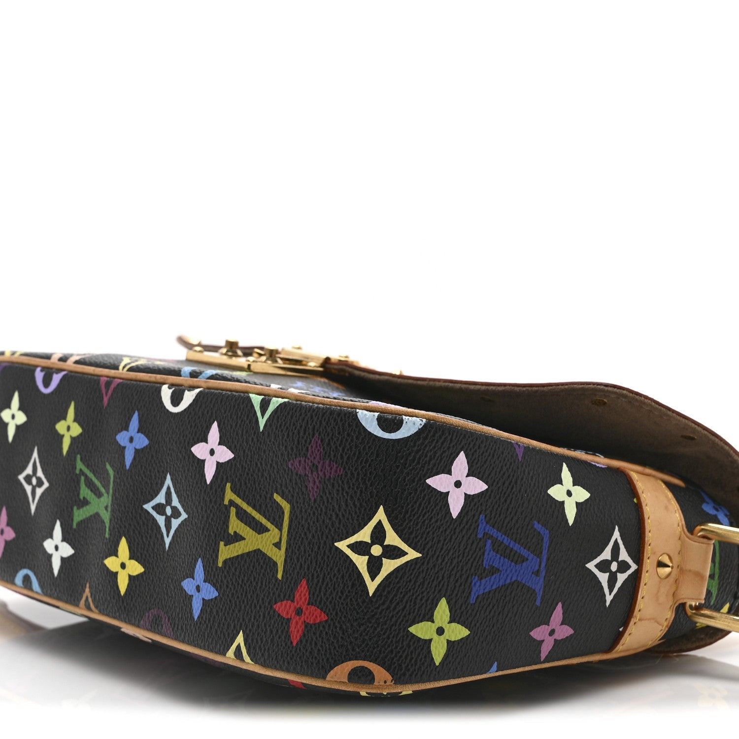 Louis Vuitton Monogram Multicolor Sologne Black