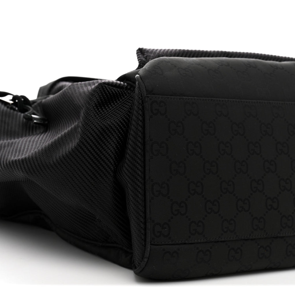Gucci Nylon Large Nexus Tote Black