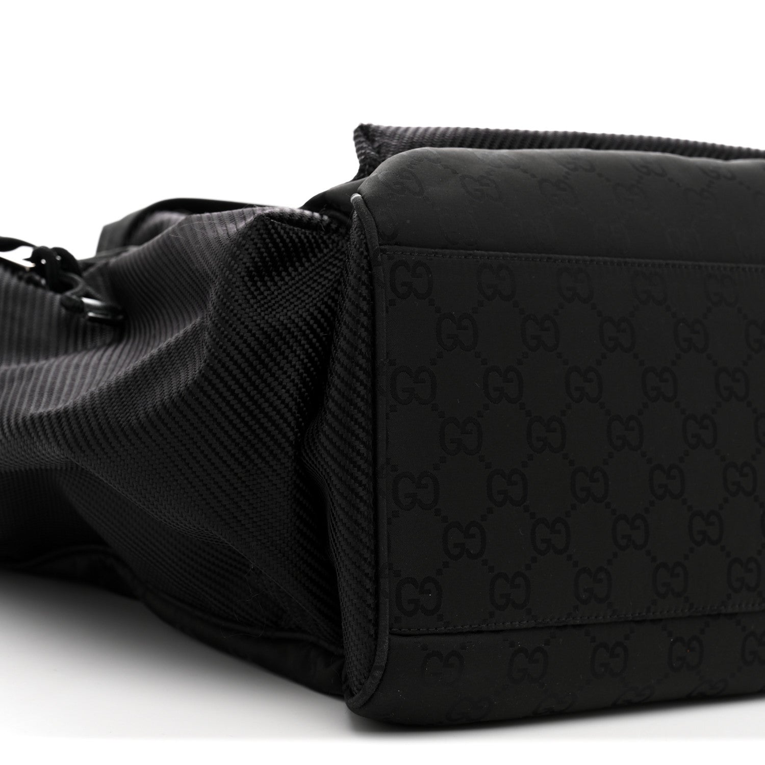 Gucci Nylon Large Nexus Tote Black