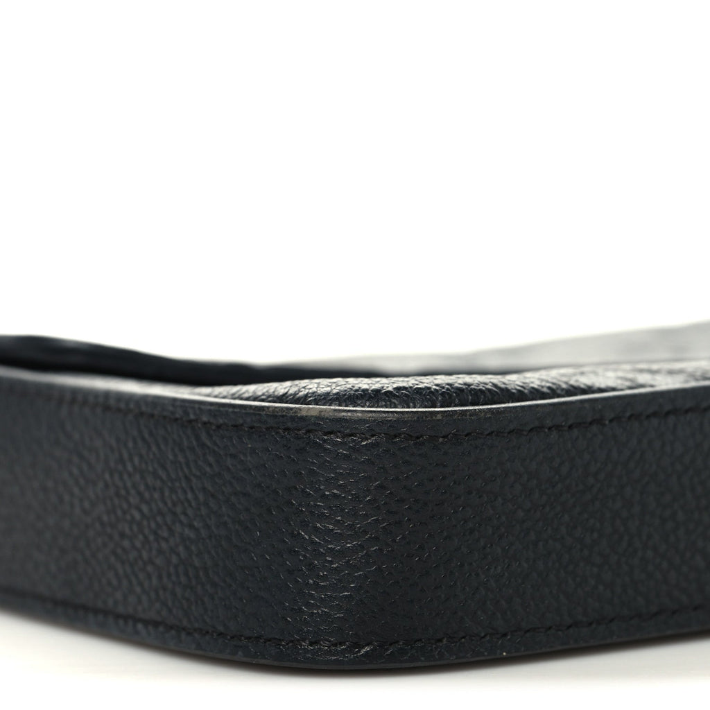 Louis Vuitton Empreinte Pochette Felicie Chain Wallet Black