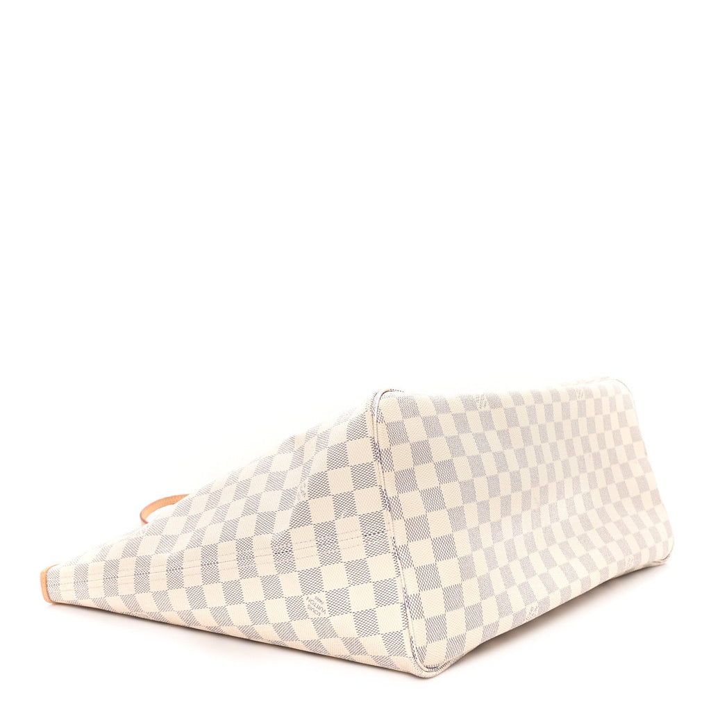 Louis Vuitton Damier Azur Neo Neverfull GM Rose Ballerine