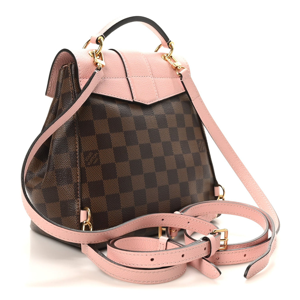 Louis Vuitton Damier Ebene Clapton Backpack Magnolia