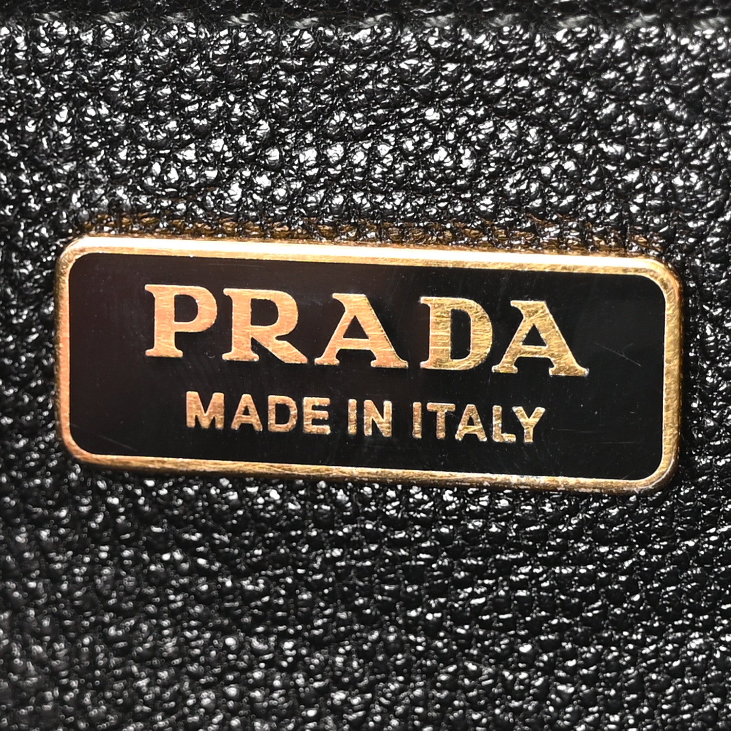 Prada City Calf Saffiano Cahier Bag Talco Black