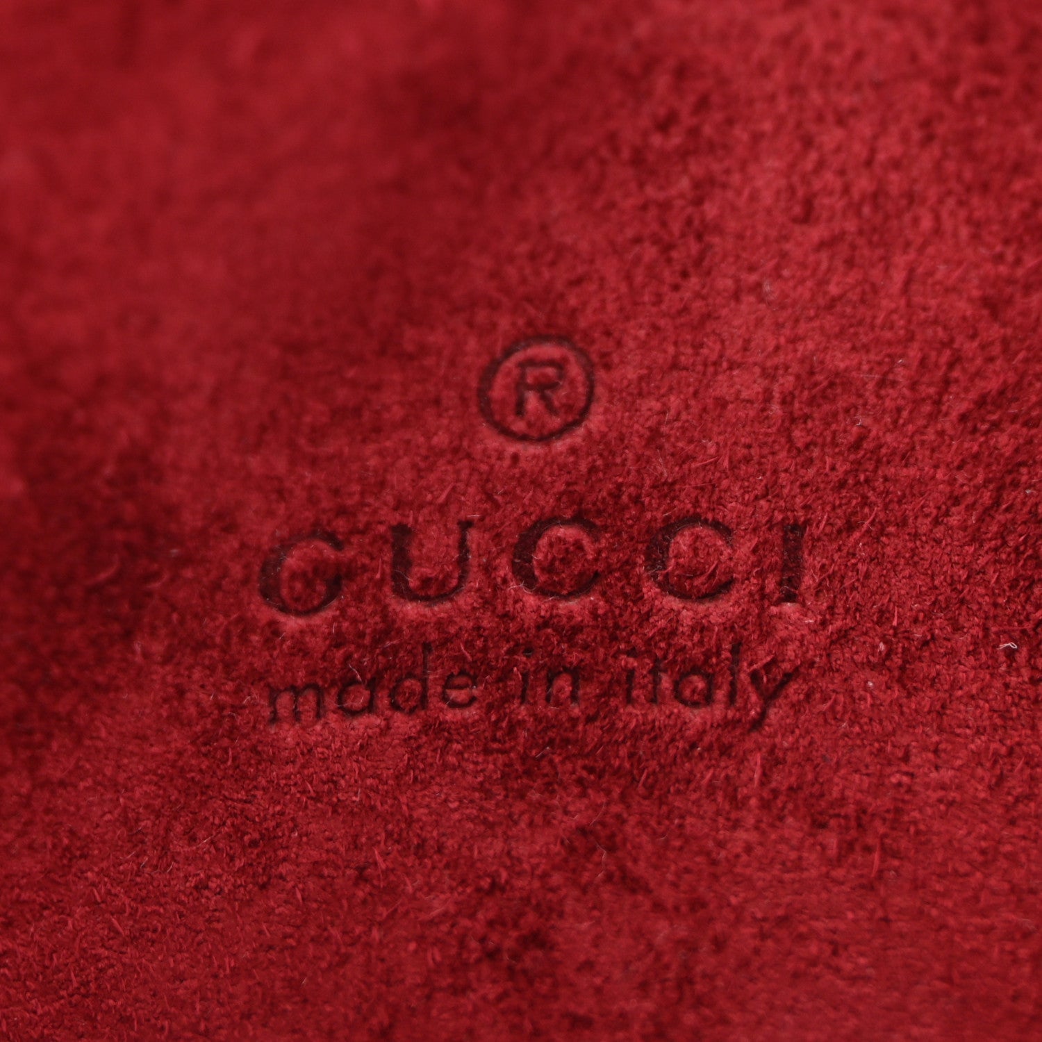 Gucci Crinkled Patent Mini Dionysus Shoulder Bag Rosso Ancora Red
