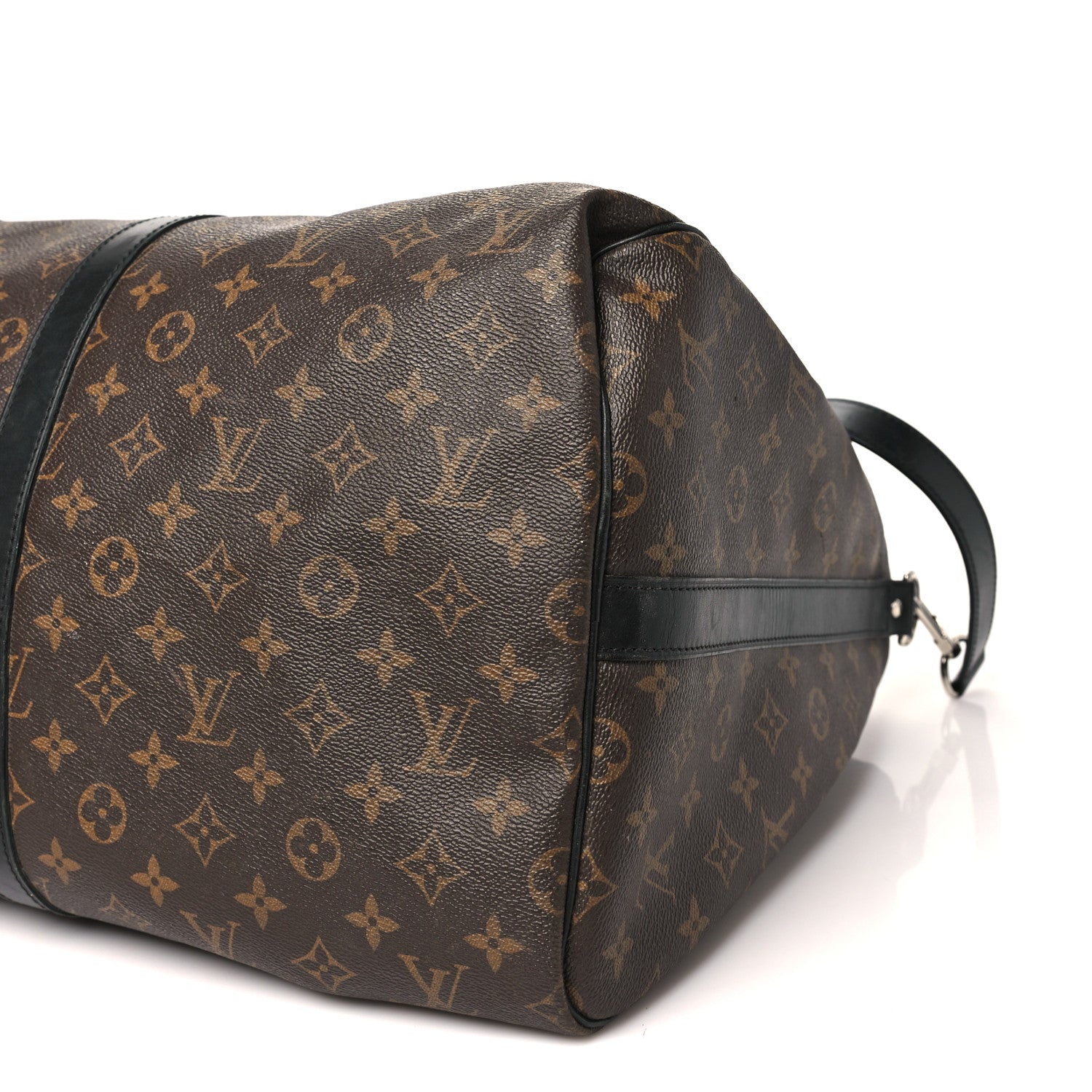 Louis Vuitton Monogram Macassar Keepall Bandouliere 55