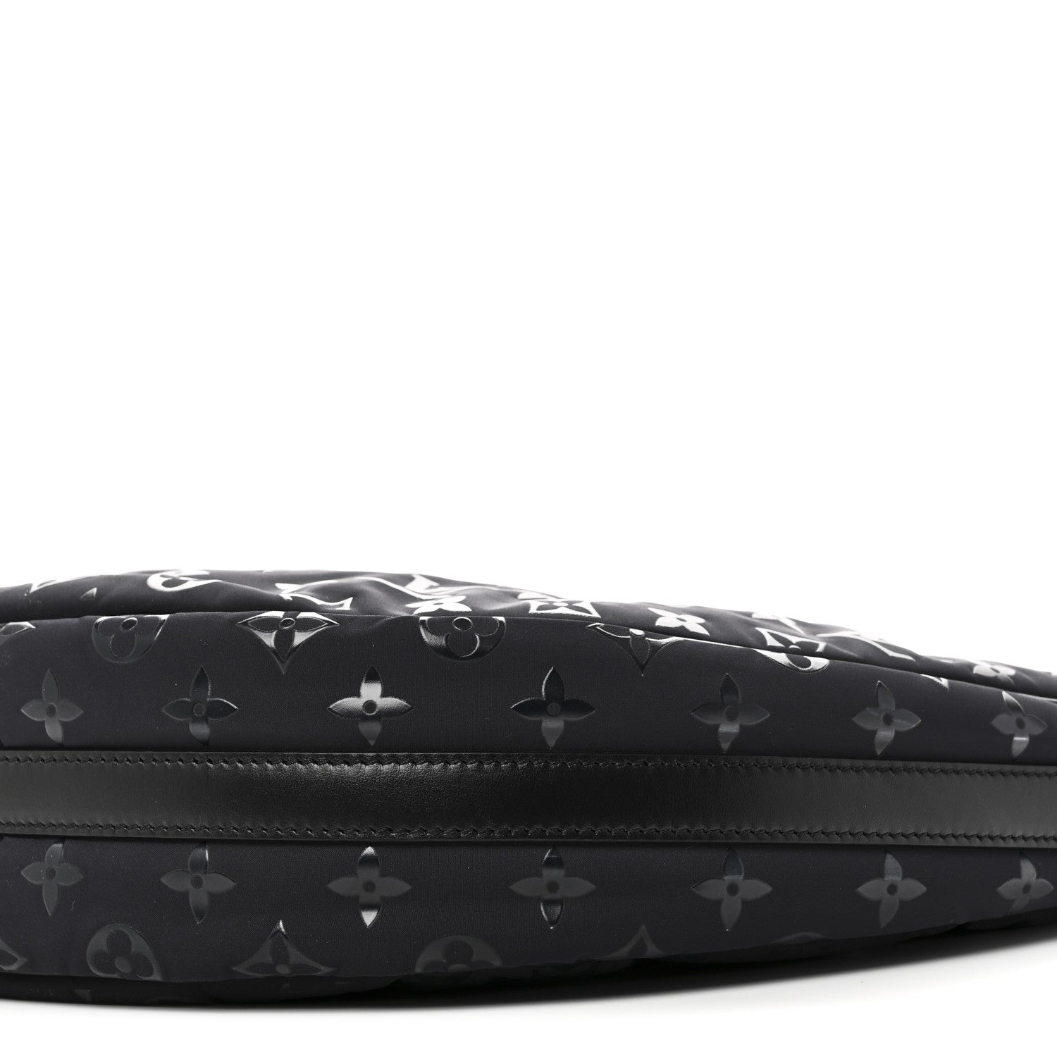 Louis Vuitton Nylon Monogram Loop Pocket Hobo Polar Night