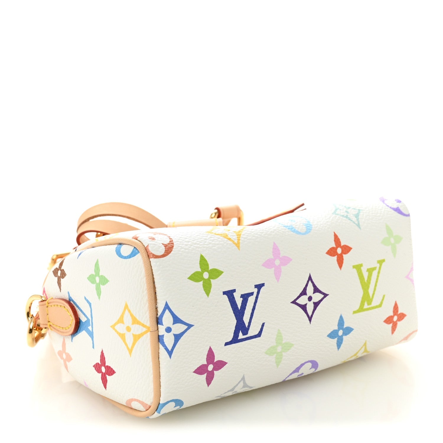 Louis Vuitton LV X TM Monogram Multicolor Nano Speedy White
