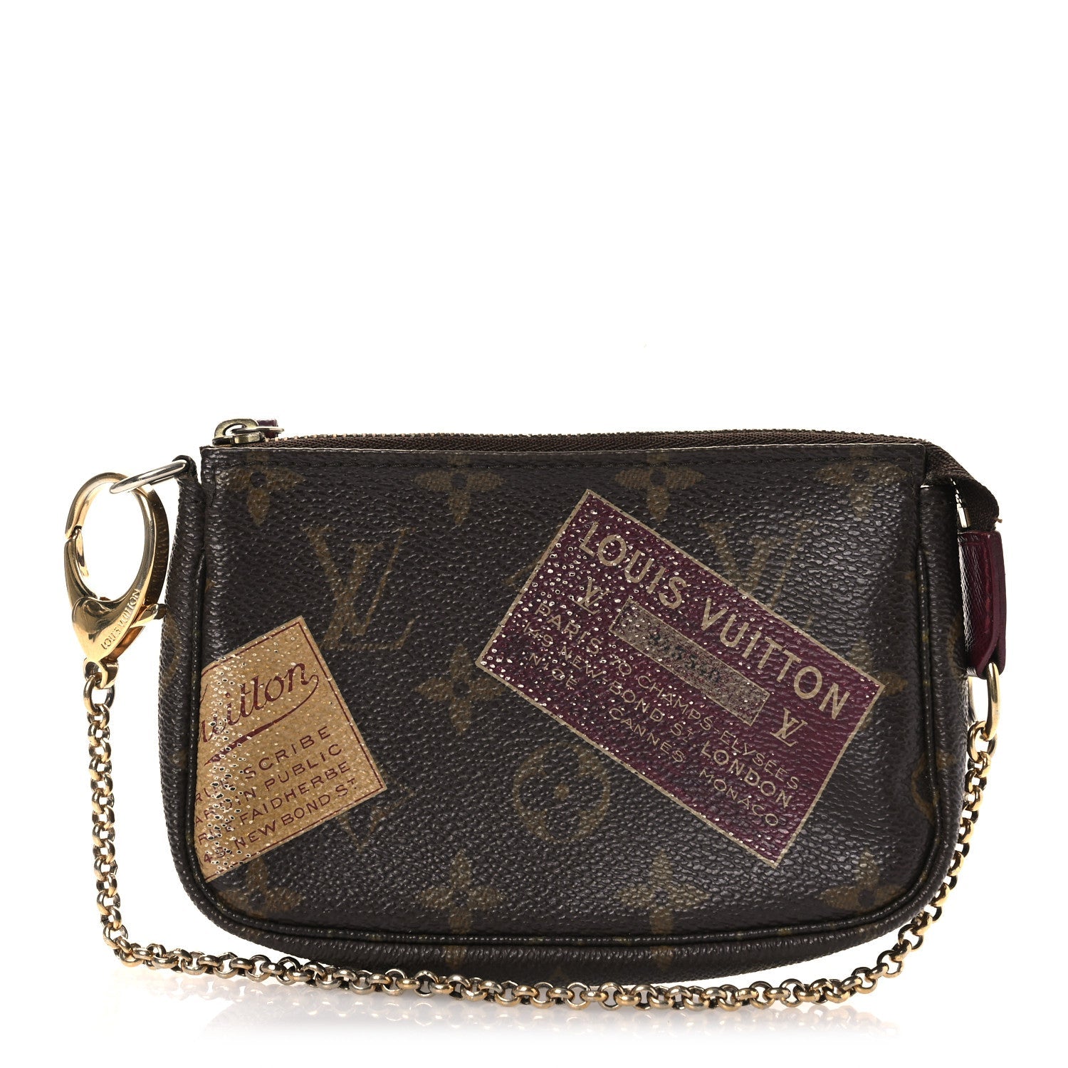 Louis Vuitton Monogram Trunks and Bags Mini Pochette