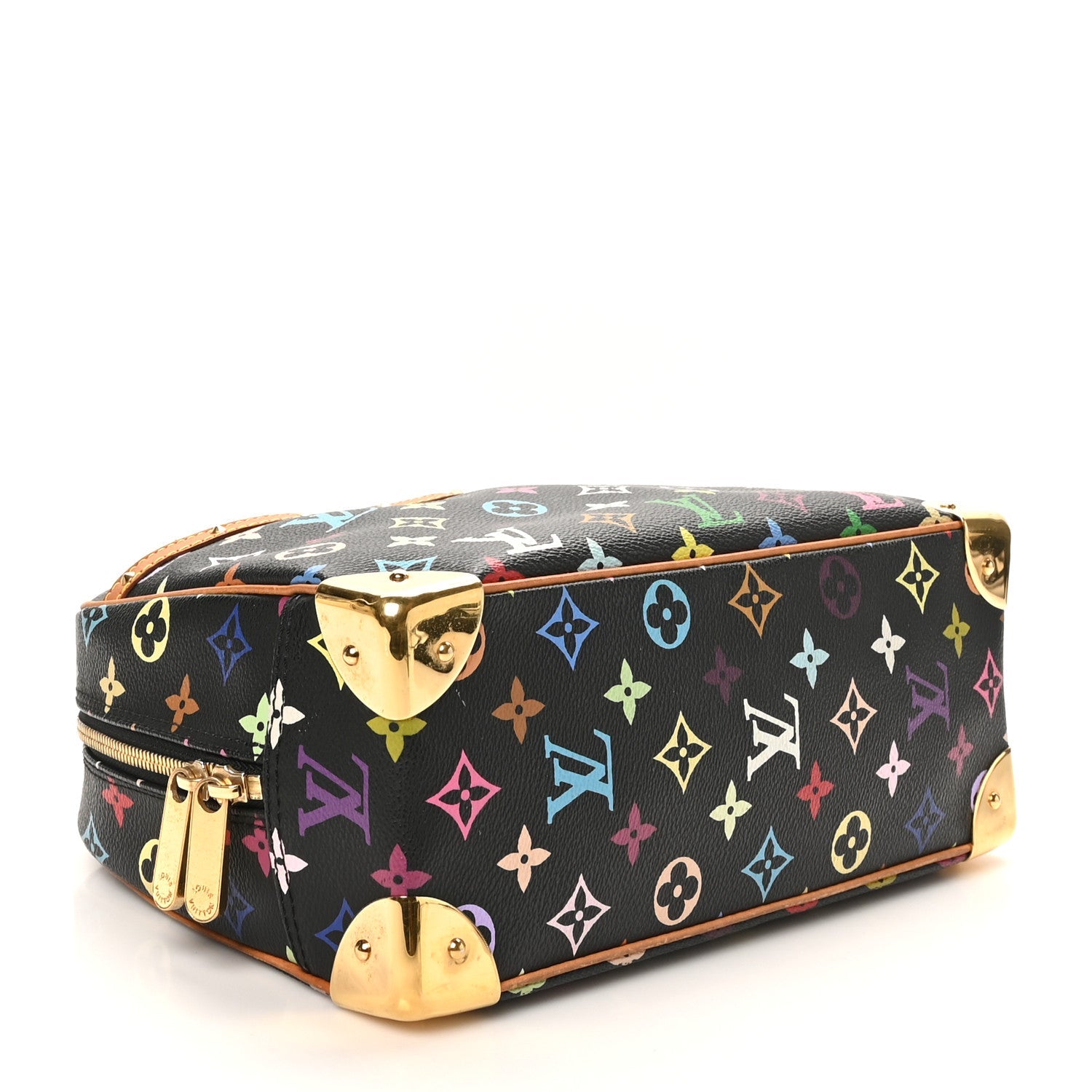 Louis Vuitton Monogram Multicolor Trouville Black