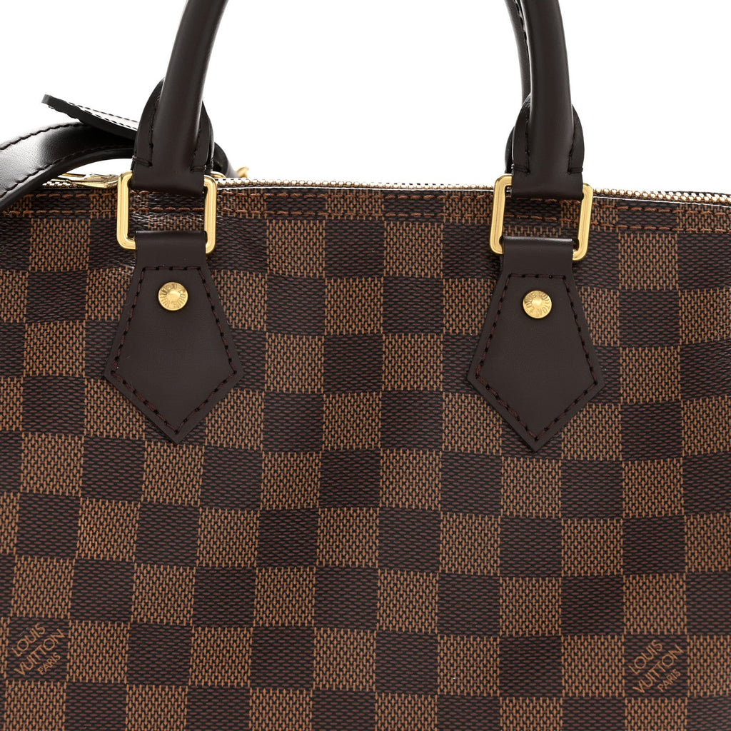 Louis Vuitton Damier Ebene Speedy Bandouliere 25