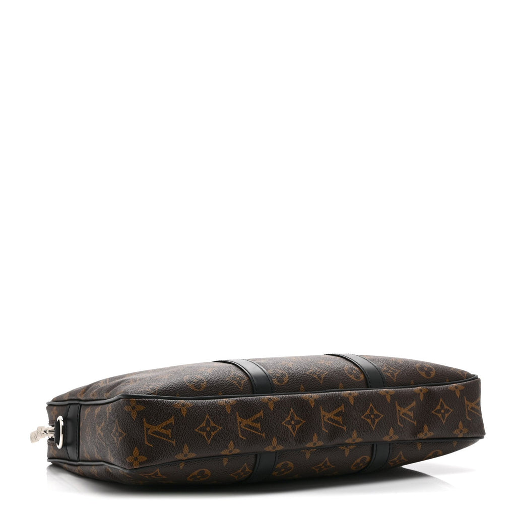 Louis Vuitton Monogram Macassar Porte-Documents Voyage PM