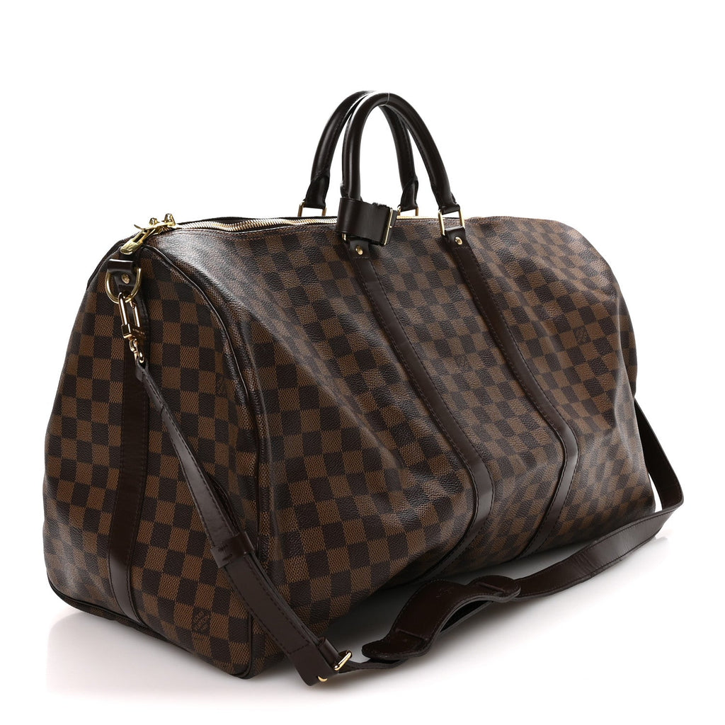 Louis Vuitton Damier Ebene Keepall Bandouliere 55