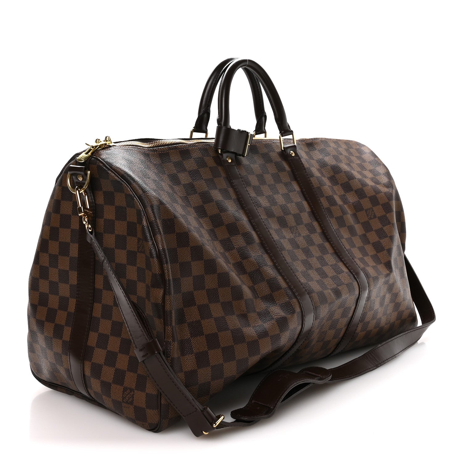 Louis Vuitton Damier Ebene Keepall Bandouliere 55