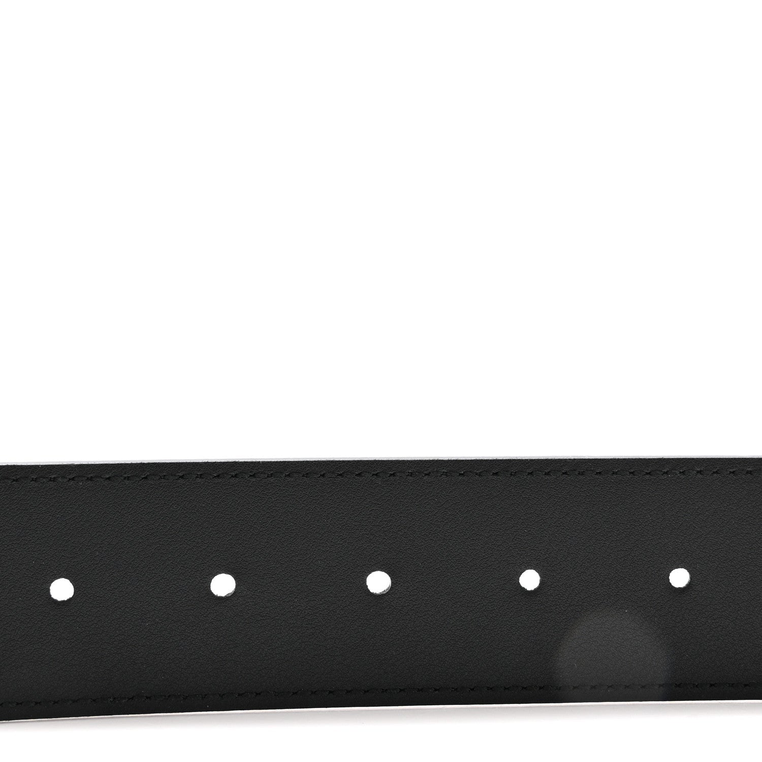 Gucci Calfskin Double G 40mm Belt 75 30 Black